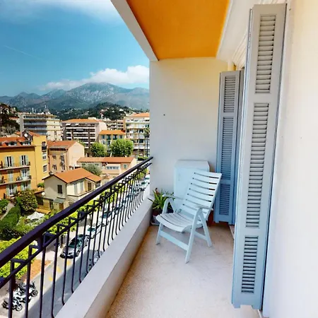 Saint Christophe - Giotto - Joli Et Agreable 3 Pieces Avec Balcon Et Petit Apercu Mer Mae-9004 Apartment Menton